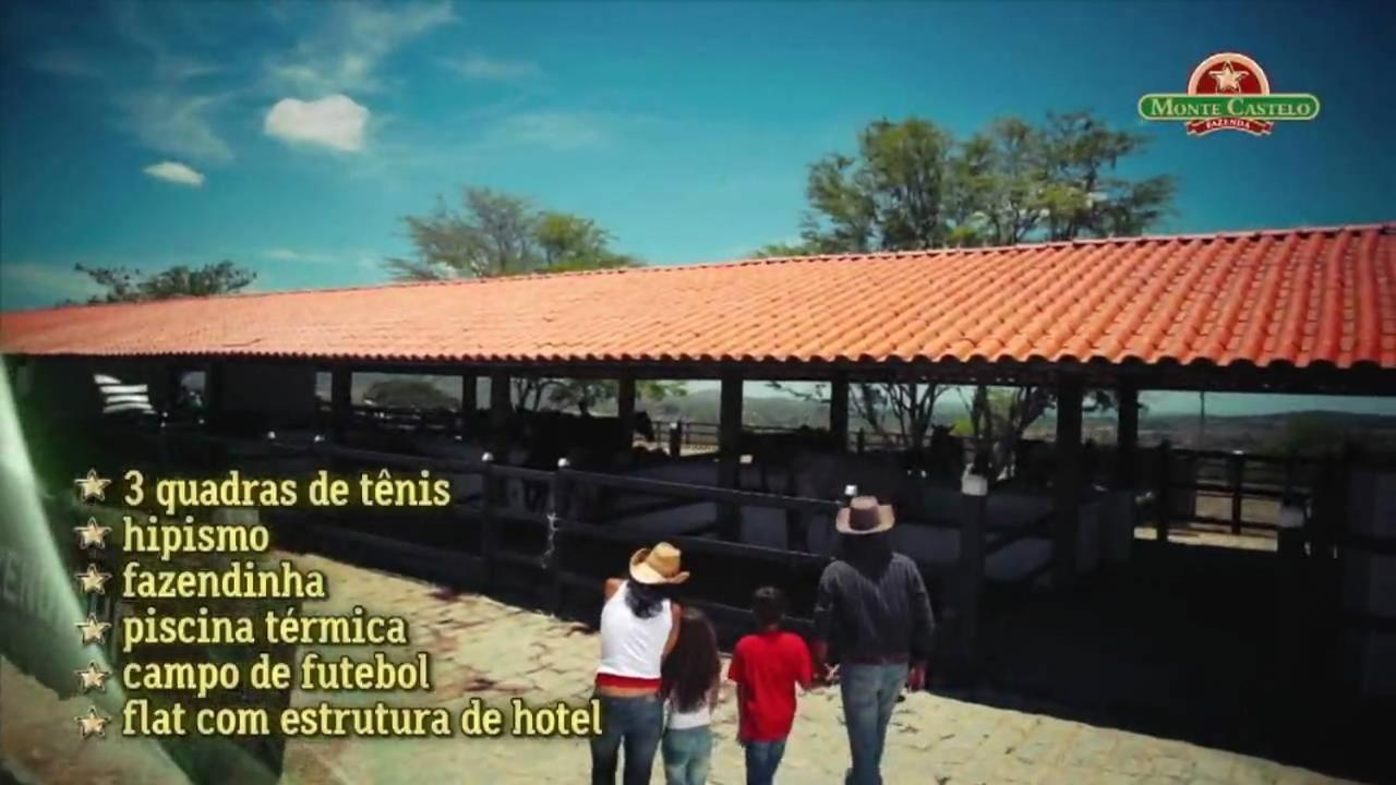 Flat Grande Em Hotel Fazenda Monte Castelo - Gravata - Saire Dış mekan fotoğraf